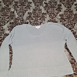 Lucky Brand Blue Knit Sweater